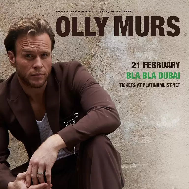 Olly Murs at Bla Bla - Live in Dubai