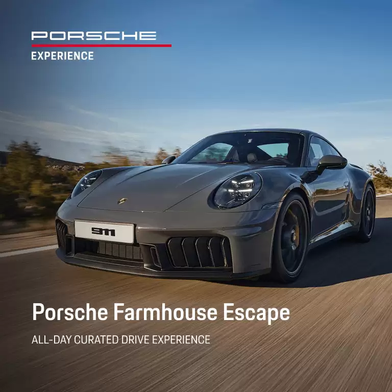 Побег на ферму Porsche: целый день с 718 Cayman GT4 RS