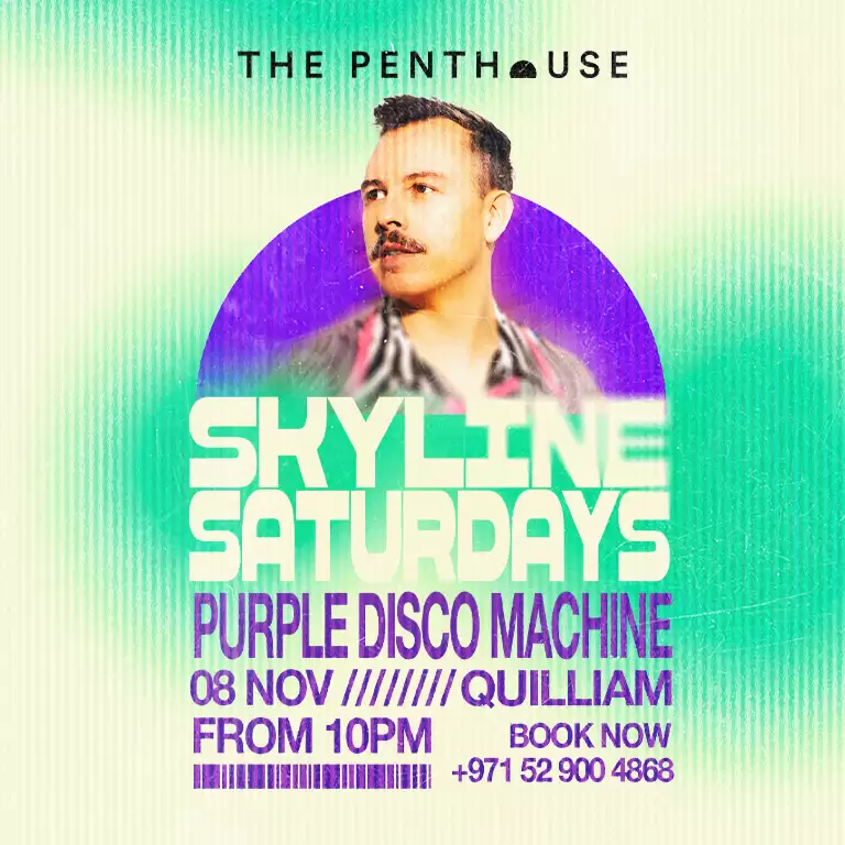 Purple Disco Machine | Skyline Saturdays в The Penthouse