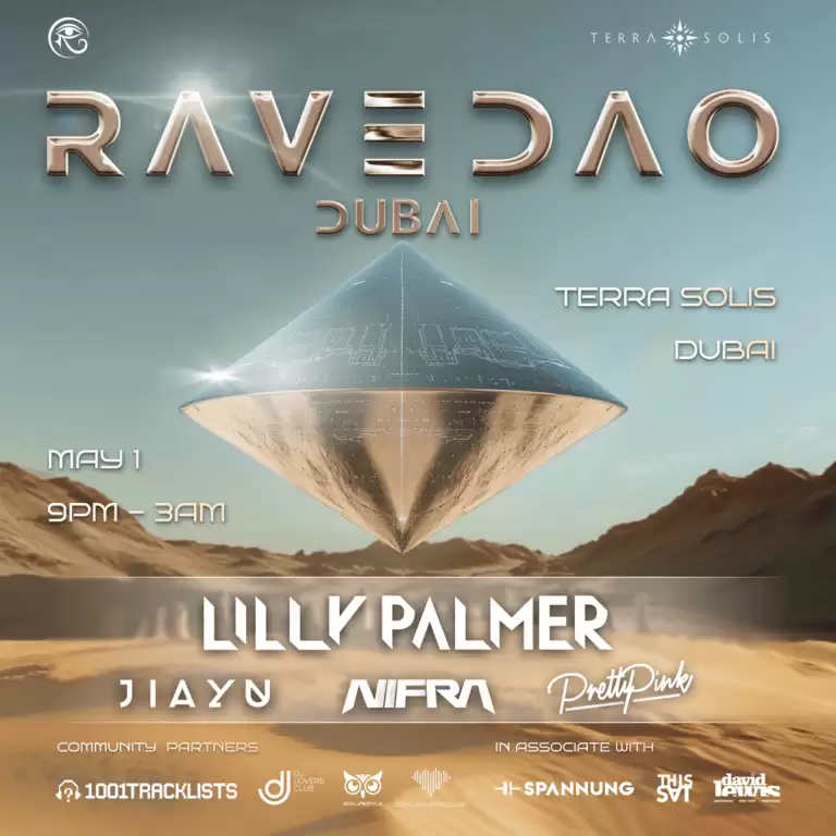 RaveDAO presents Lilly Palmer, Pretty Pink & NIFRA at Terra Solis Dubai