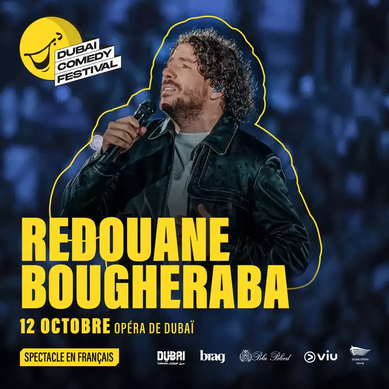 Redouane Bougheraba Live at Dubai Comedy Festival 2025