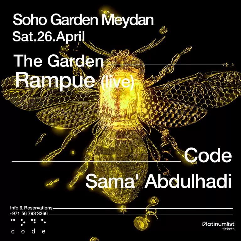 Sama’ Abdulhadi & Rampue (LIVE) at Soho Garden Meydan - Dubai