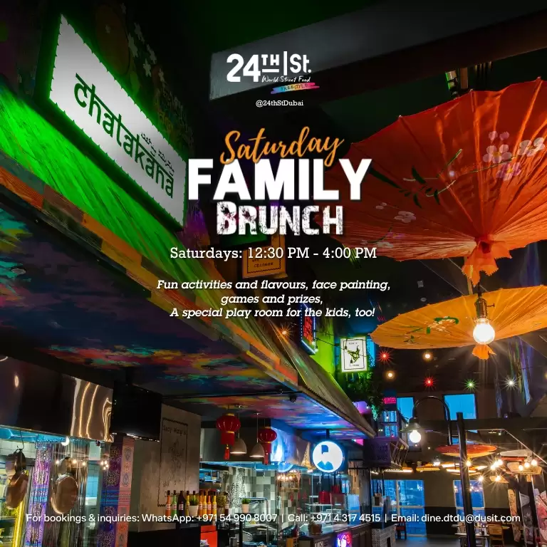 Saturday Family Brunch at 24th St. Restaurant