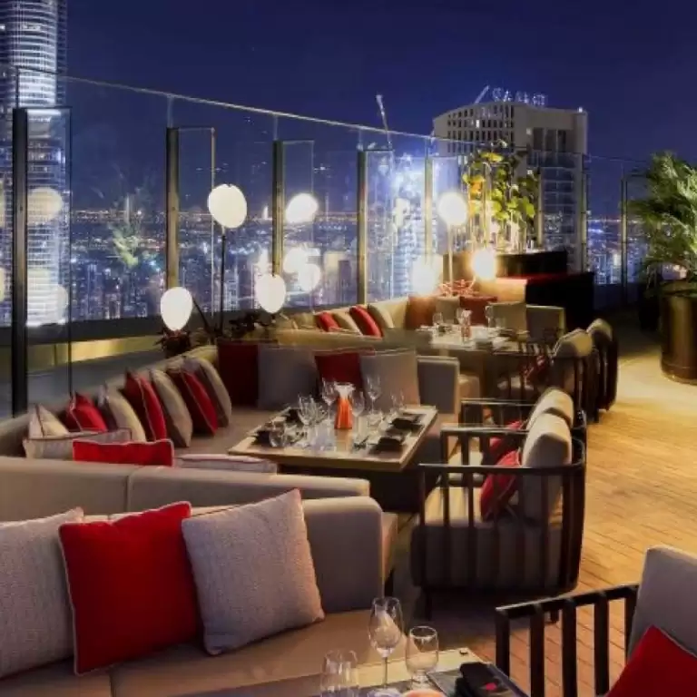 Set Menu Dinner at CÉ LA VI with Selected Beverages and Burj Khalifa Views