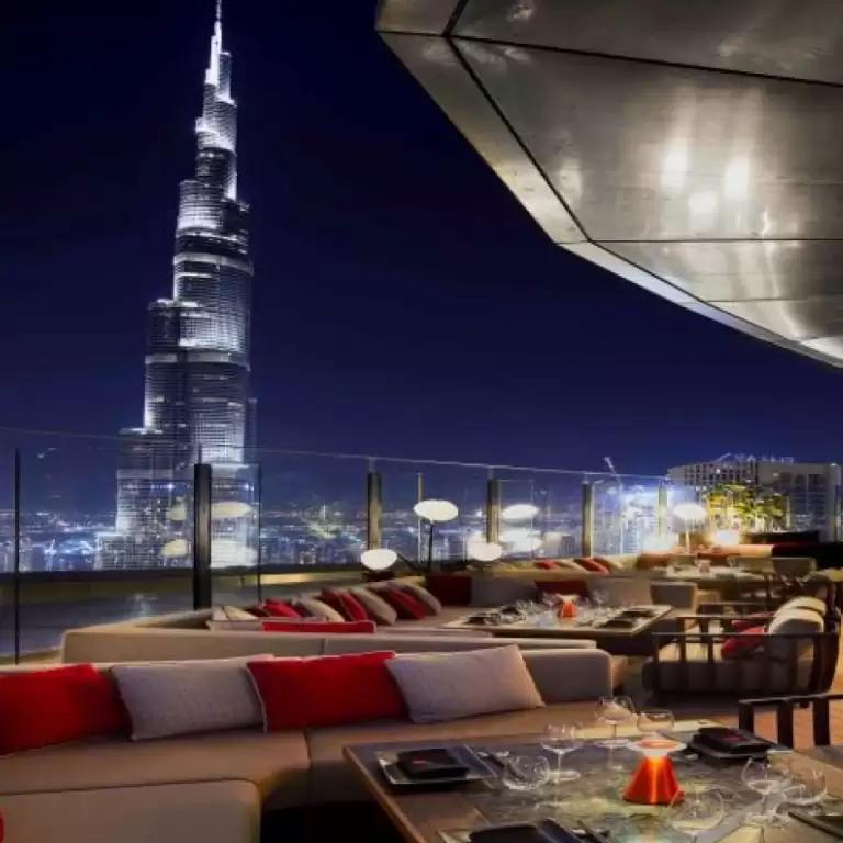 Set Menu Lunch at CÉ LA VI with Selected Beverages and Burj Khalifa Views