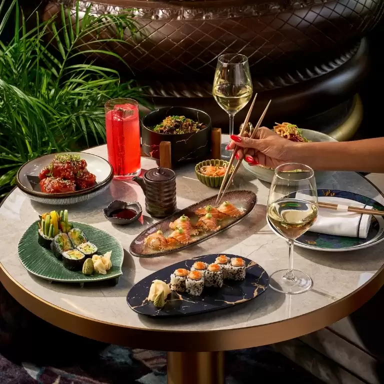 Set Menu Lunch at CÉ LA VI with Selected Beverages and Burj Khalifa Views
