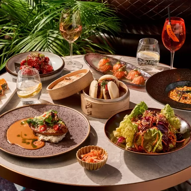 Set Menu Lunch at CÉ LA VI with Selected Beverages and Burj Khalifa Views