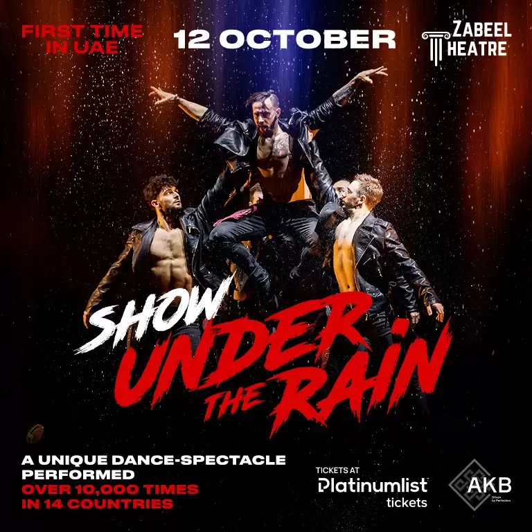 Show Under the Rain at Zabeel Theatre in Dubai