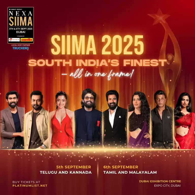 SIIMA 2025 (South Indian International Movie Awards) (Malayalam and Tamil) in Dubai