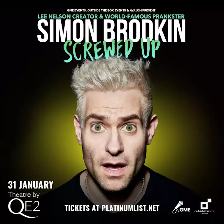 Simon Brodkin at Theatre by QE2 in Dubai