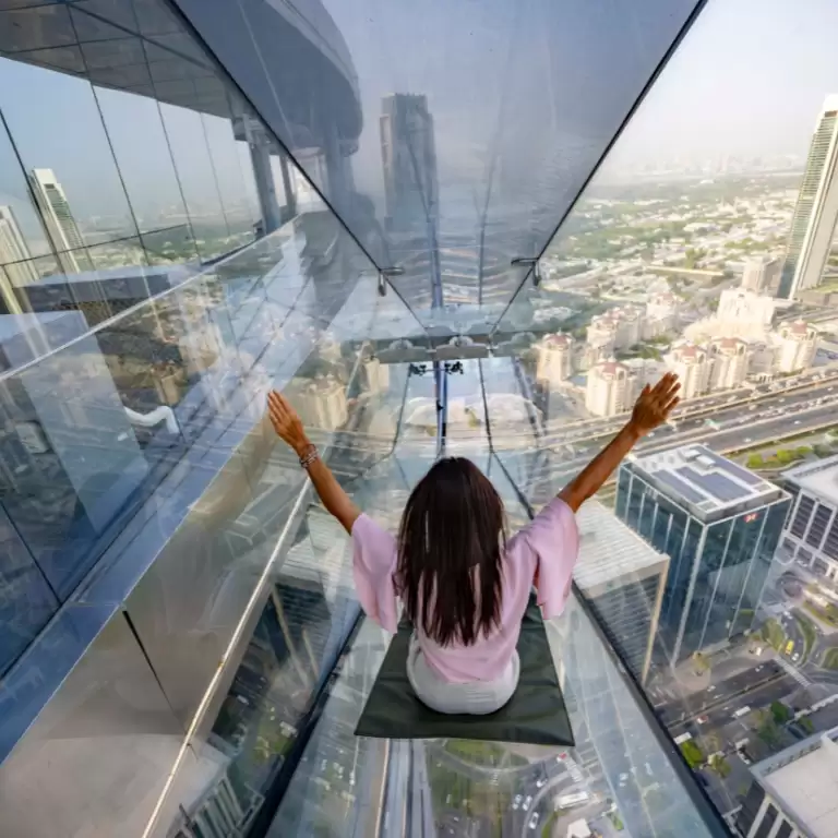 Sky View with Slide and Zodiac Cocktail