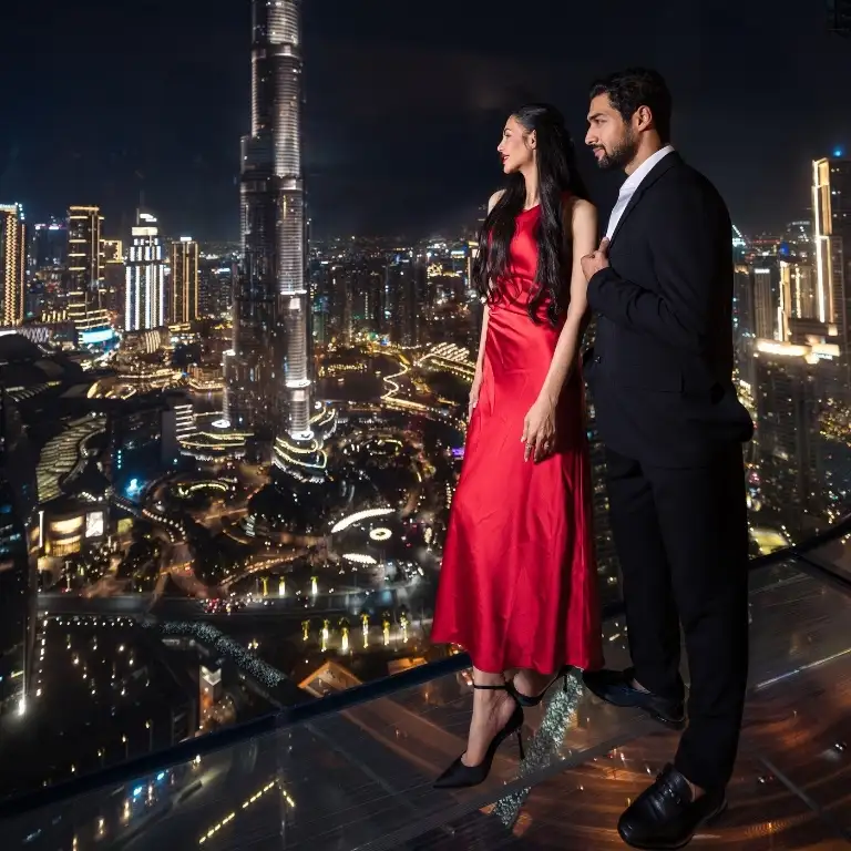 स्लाइड + एफ एंड बी + स्मारिका के साथ स्काई व्यूज़