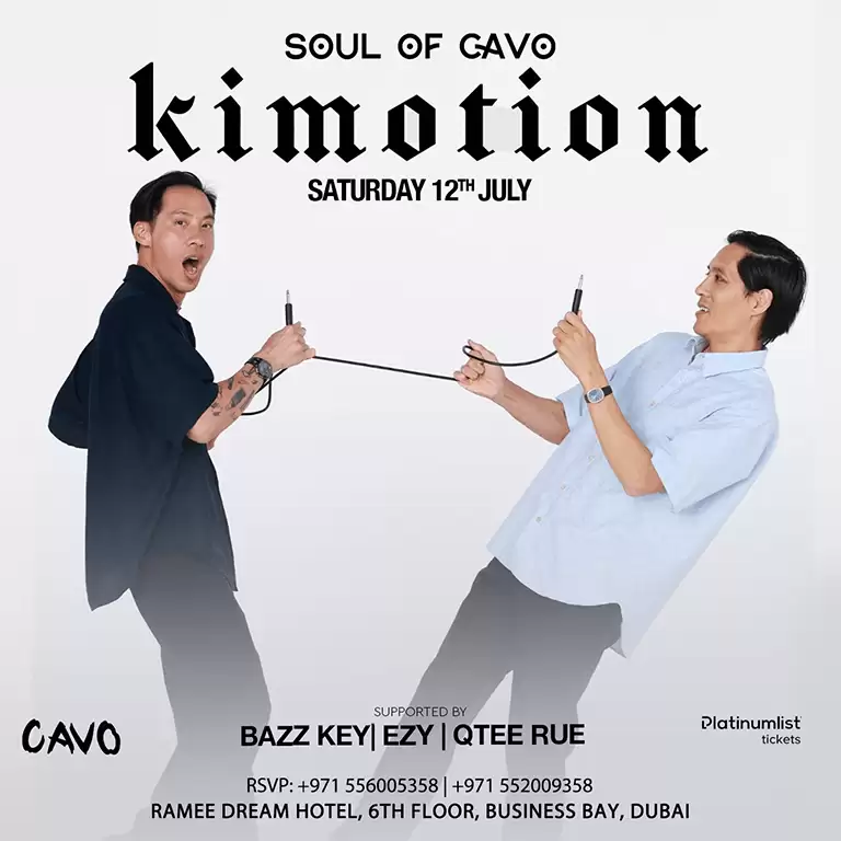 Soul of Cavo Presents Kimotion Live in Dubai
