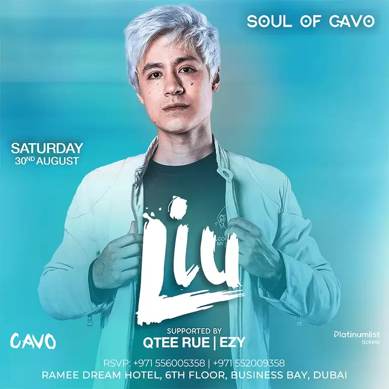 Soul of Cavo Presents Liu Live in Dubai