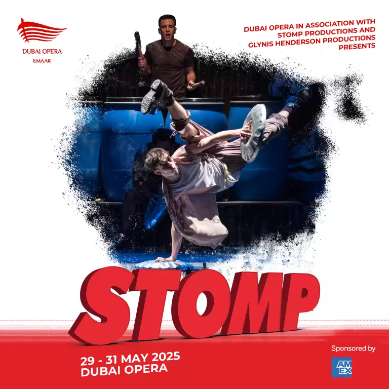 Stomp at Dubai Opera