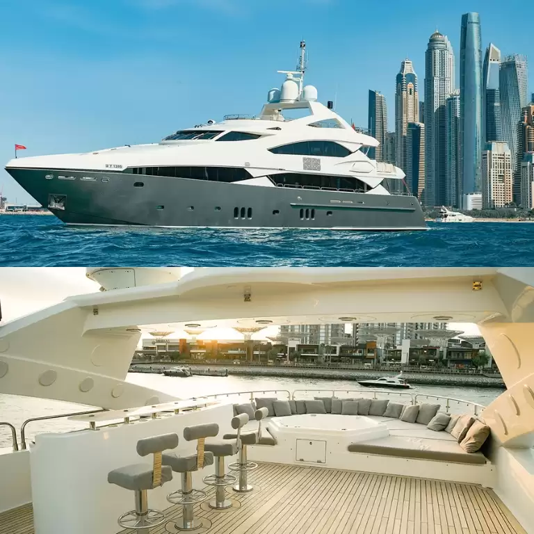 Sunseeker Superyacht Experience with Gourmet Dining,Premium Drinks & Live Music