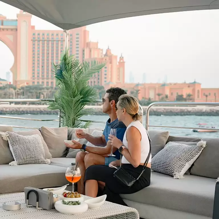 Sunseeker Superyacht Experience with Gourmet Dining,Premium Drinks & Live Music