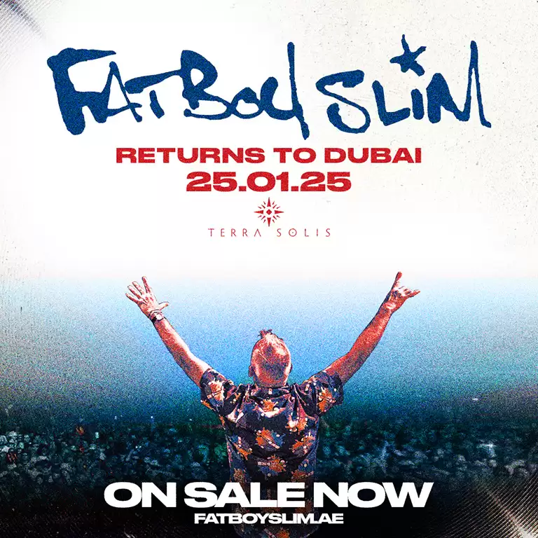 Terra Solis presents Fatboy Slim returns to Dubai