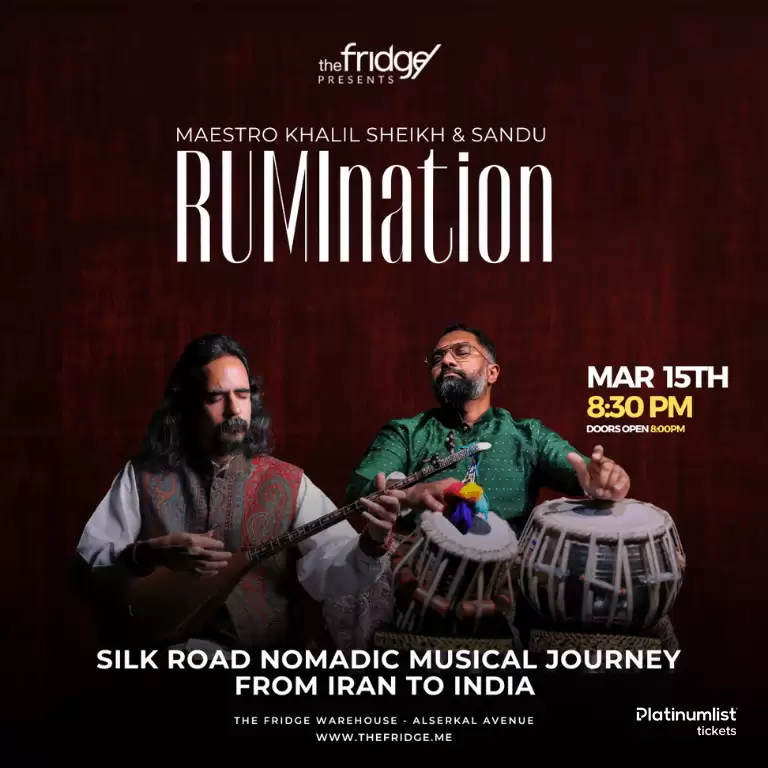The Fridge Presents: RUMInation – A Silk Road Nomadic Musical Journey from Iran to India