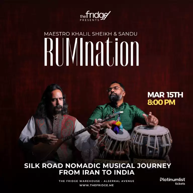 The Fridge Presents: RUMInation – A Silk Road Nomadic Musical Journey from Iran to India