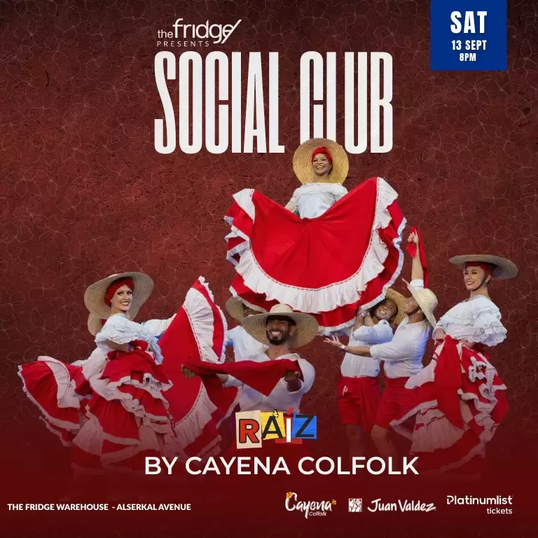The Fridge Presents: Social Club with Raiz by Cayena Colfolk