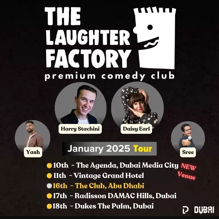 The Laughter Factory January 2025