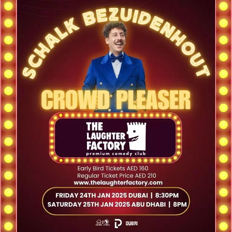 The Laughter Factory Presents Netflix Star Schalk