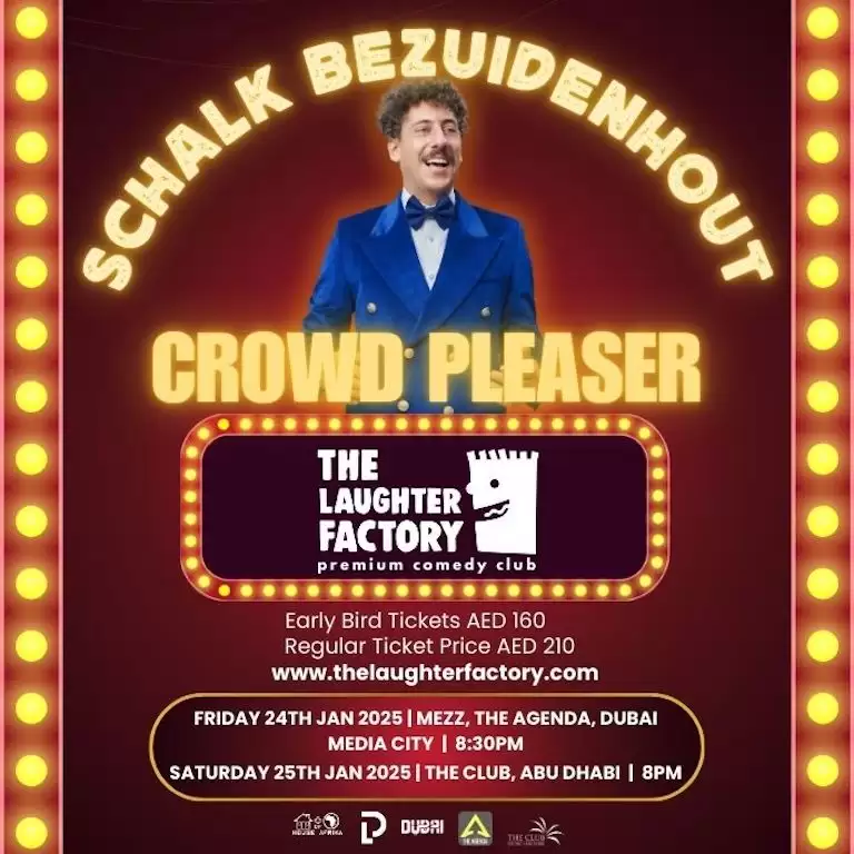 The Laughter Factory Presents Netflix Star Schalk
