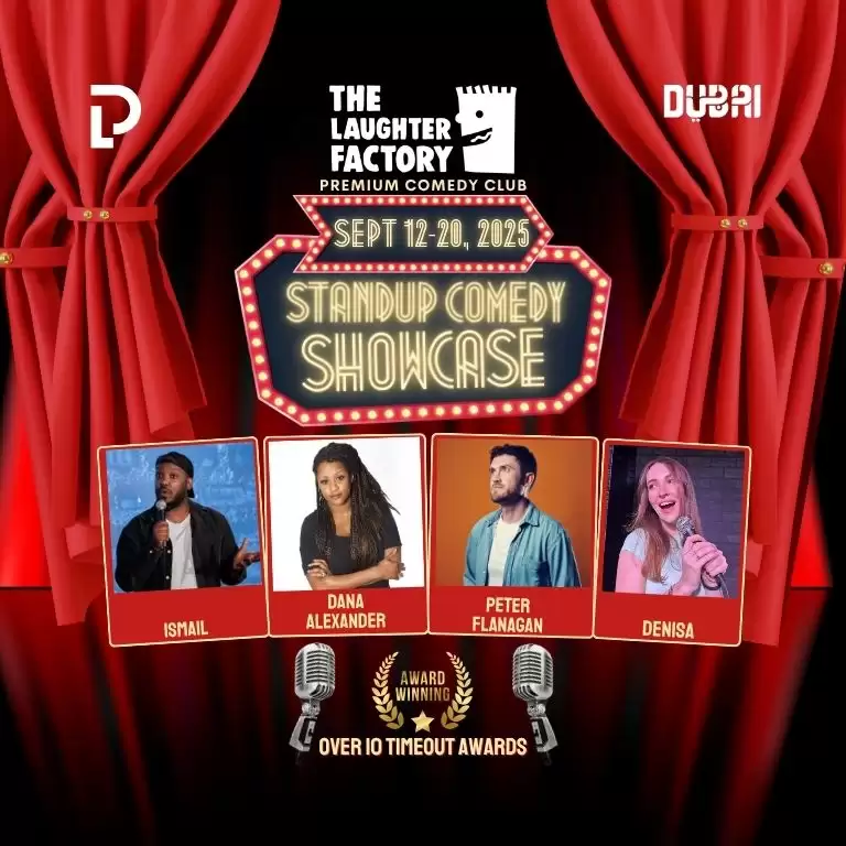 The Laughter Factory September 2025 in Dubai and Abu Dhabi