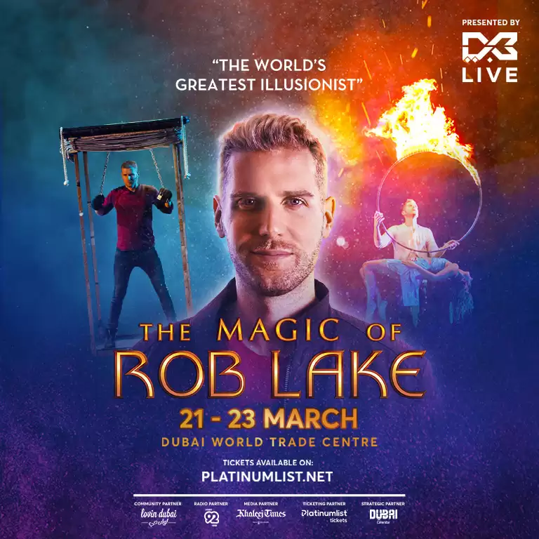 The Magic of Rob Lake in Dubai