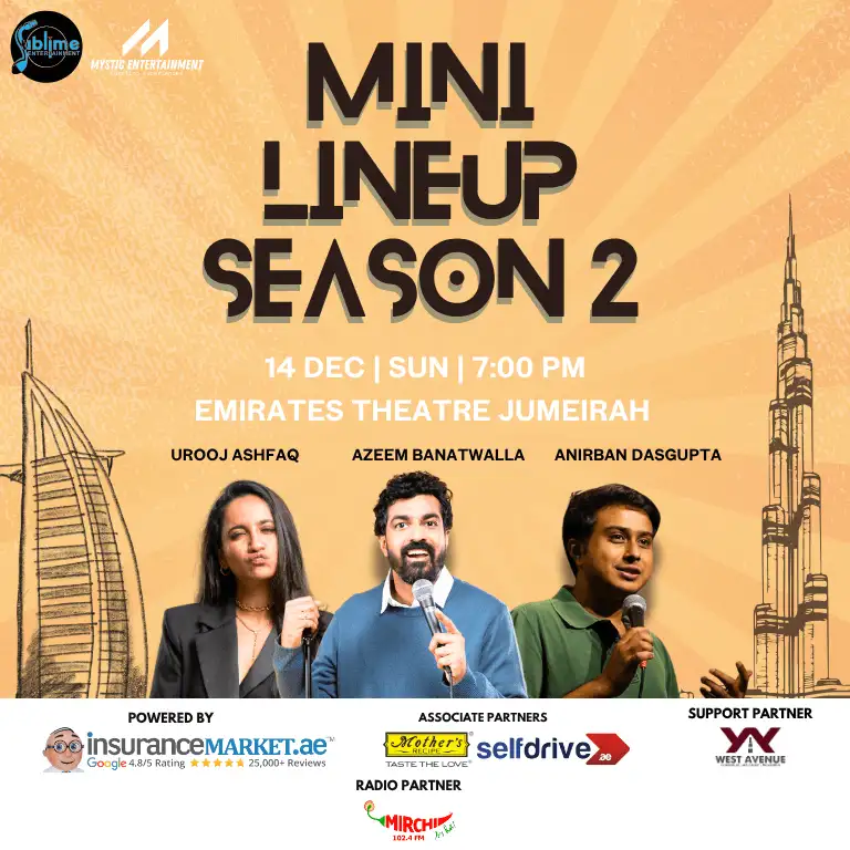 द मिनी लाइन अप सीजन 2 फीट अज़ीम बनातवाला, उरूज अशफाक और अनिर्बन दासगुप्ता