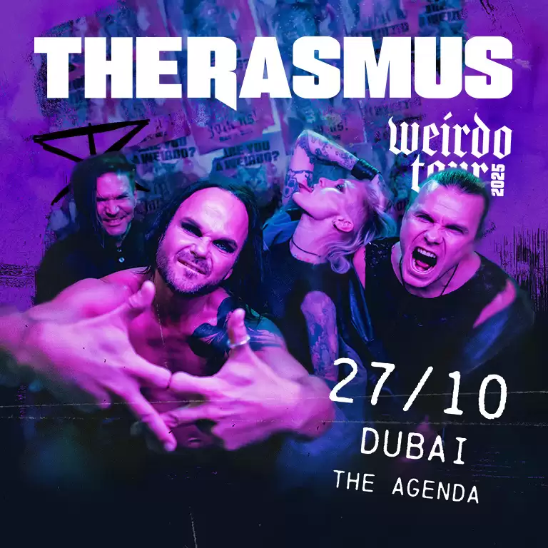 The Rasmus Concert live at the Agenda Dubai