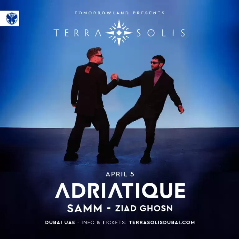 Tomorrowland presents Adriatique at Terra Solis in Dubai