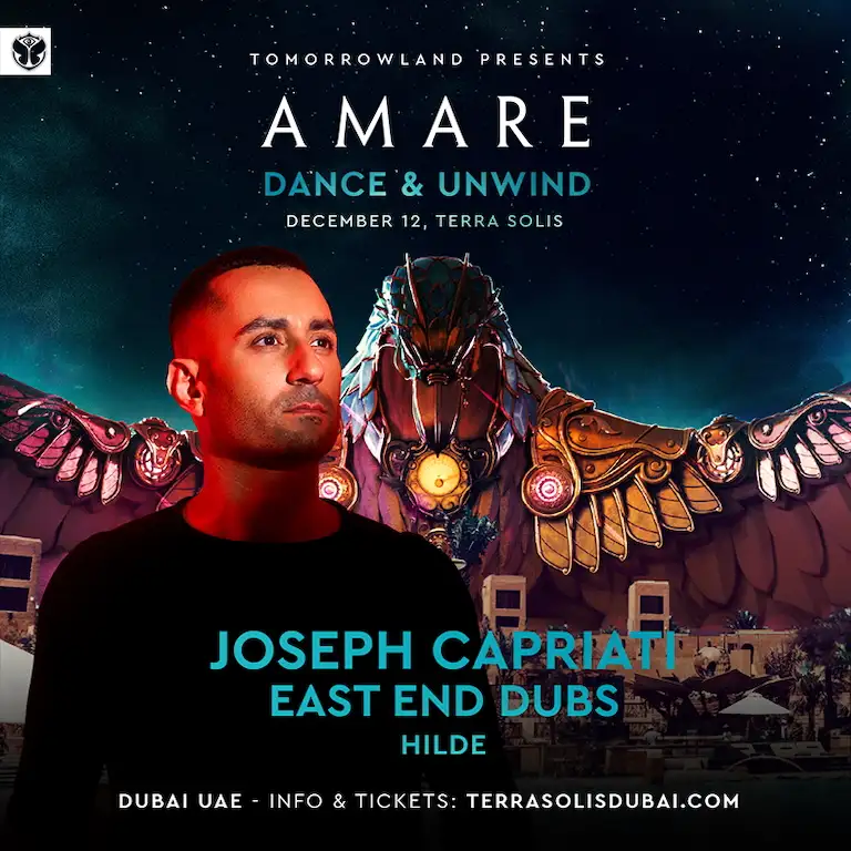Tomorrowland Presents Amare Dance & Unwind at Terra Solis Dubai