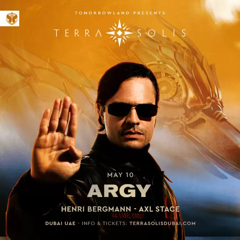 Tomorrowland presents Argy at Terra Solis Dubai