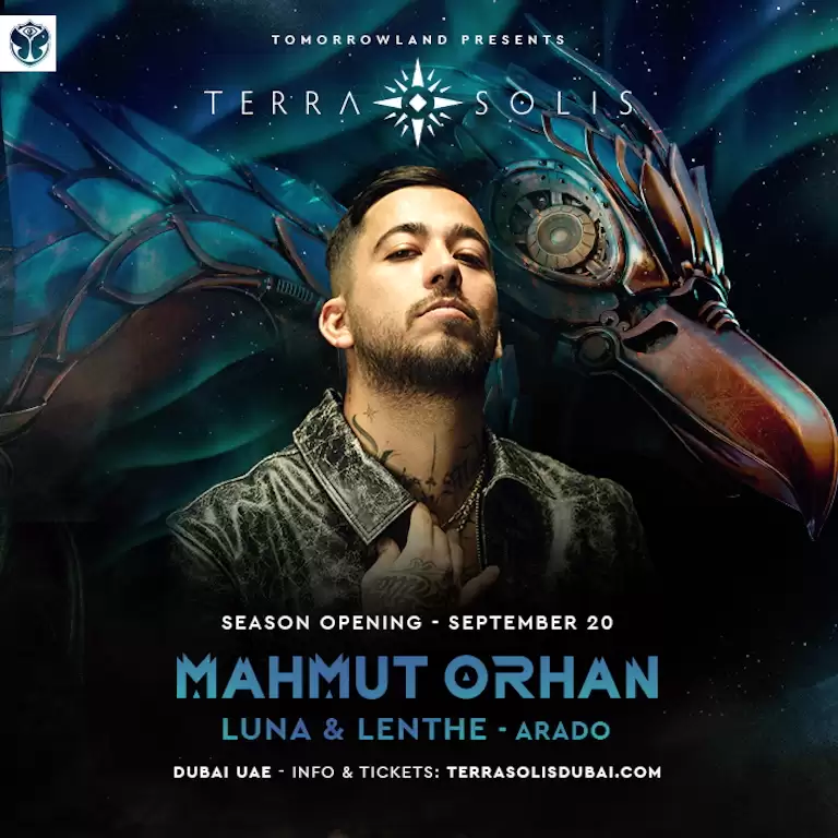 Tomorrowland, Mahmut Orhan'ı Terra Solis Dubai'de sunuyor