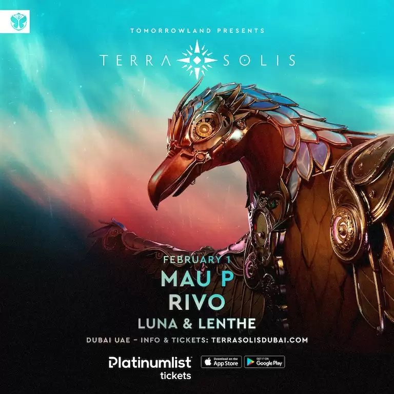 Tomorrowland presents Mau P & Rivo at Terra Solis Dubai