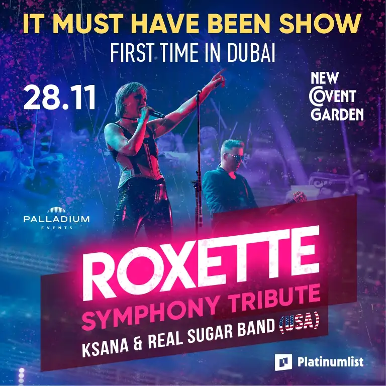 Tribute to Marie Frederiksson ROXETTE TOP HITS 'SYMPHONY OF YOUR HEART' in Dubai