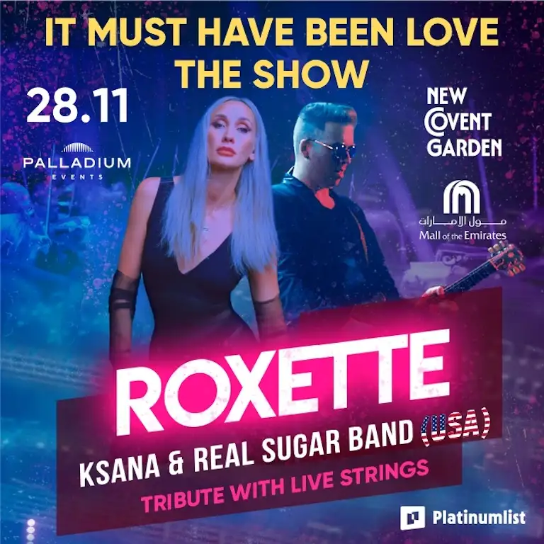 Tribute to Marie Frederiksson ROXETTE TOP HITS 'SYMPHONY OF YOUR HEART' in Dubai