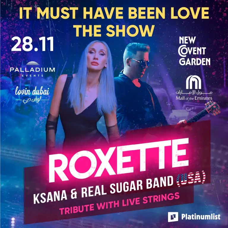 Tribute to Marie Frederiksson ROXETTE TOP HITS 'SYMPHONY OF YOUR HEART' in Dubai