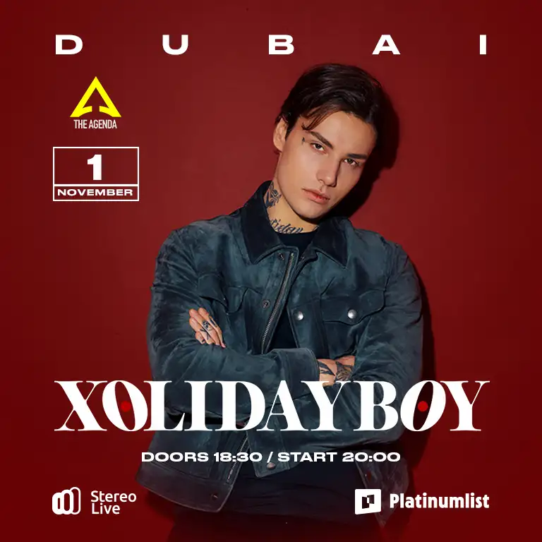 Xolidayboy लाइव एट द एजेंडा इन दुबई