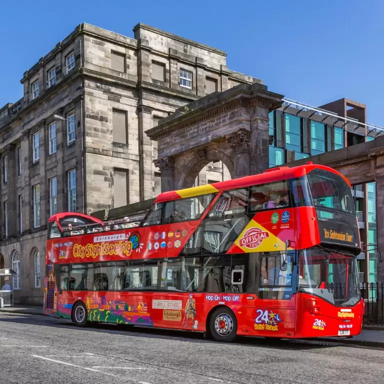 Hop On Hop Off Edinburgh 24 Hours