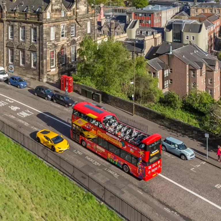 Hop On Hop Off Edinburgh 24 Hours