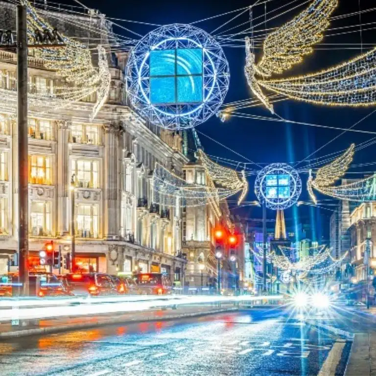Noel Işıkları Yürüyüş Turu – Londra