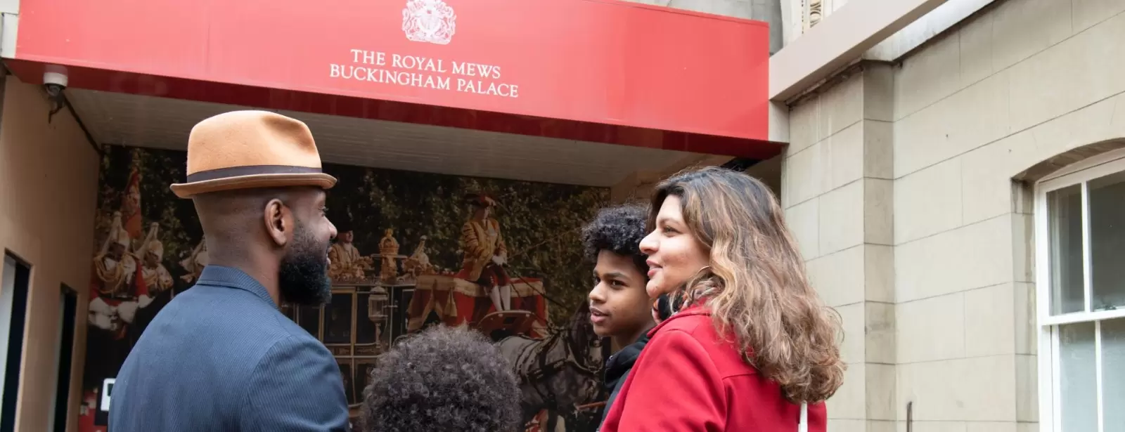 The Royal Mews & Buckingham Palace