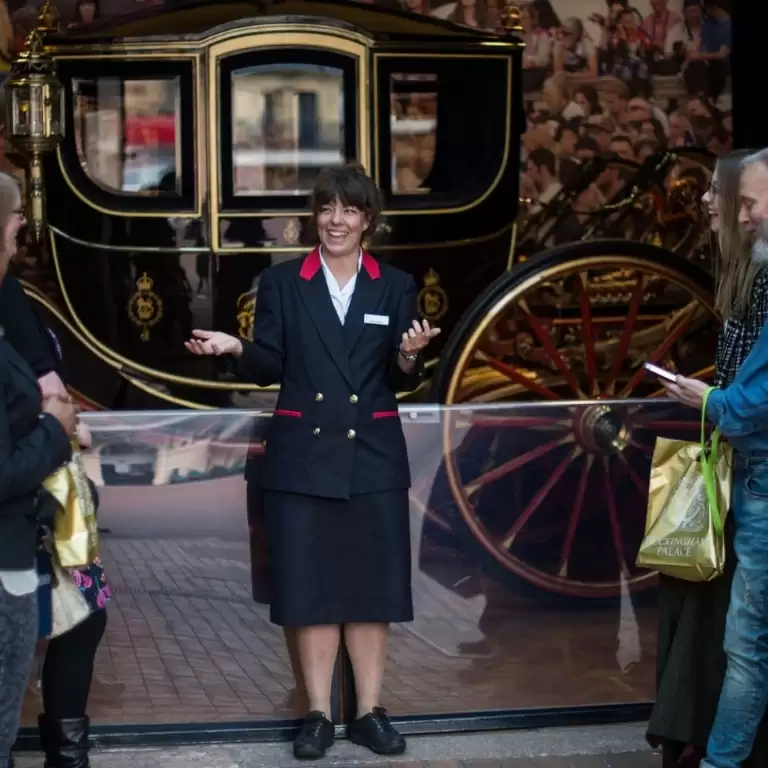 The Royal Mews & Buckingham Palace