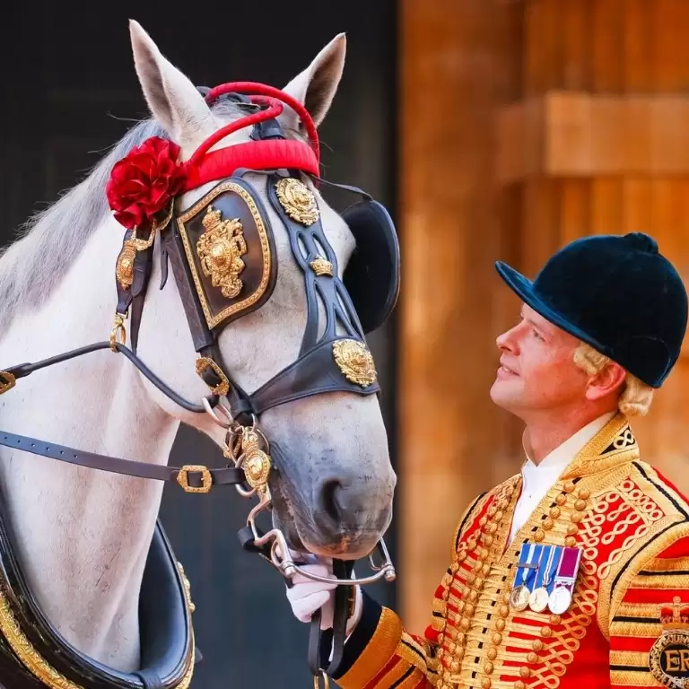 The Royal Mews & Buckingham Palace