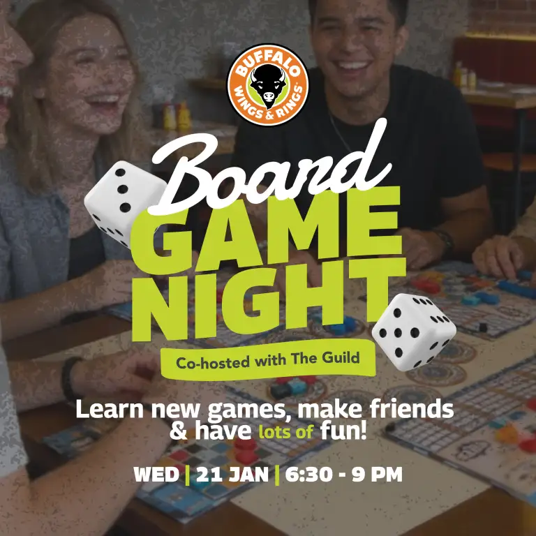 ليلة ألعاب الطاولة في بافلو وينجز آند رينجز، البحرين