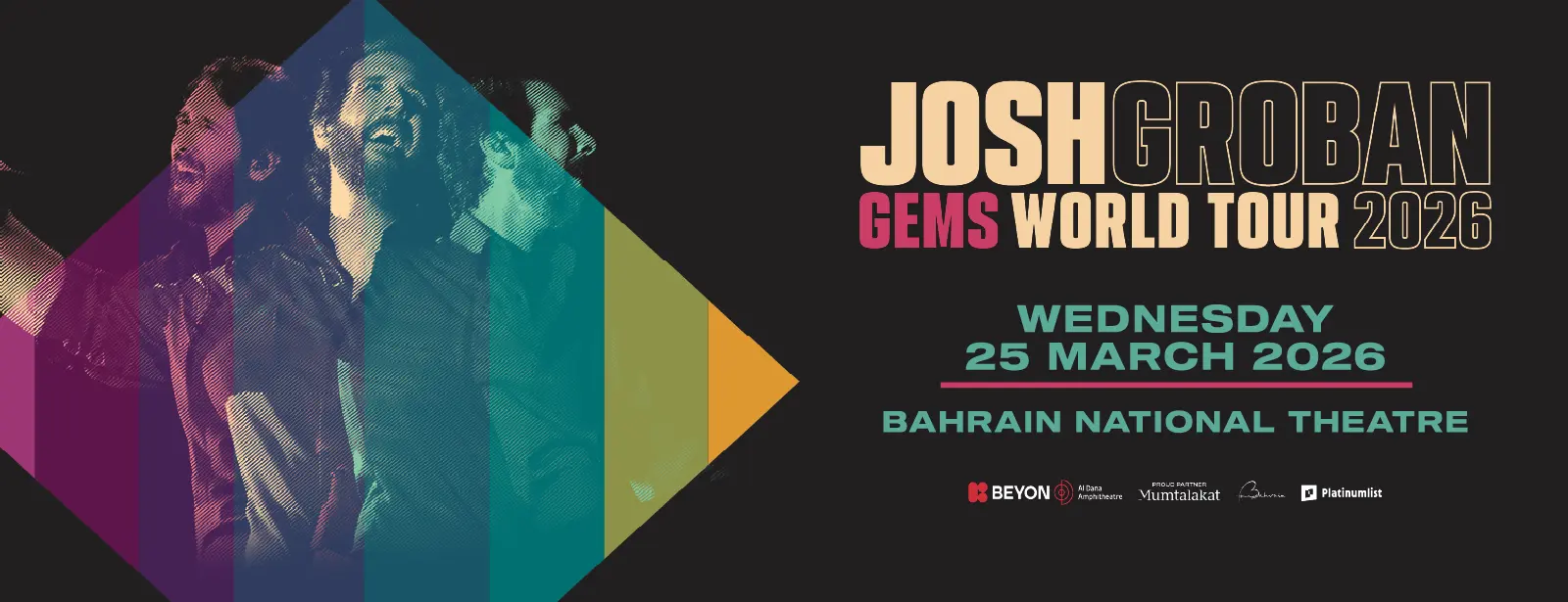 Josh Groban Live at Bahrain National Theatre