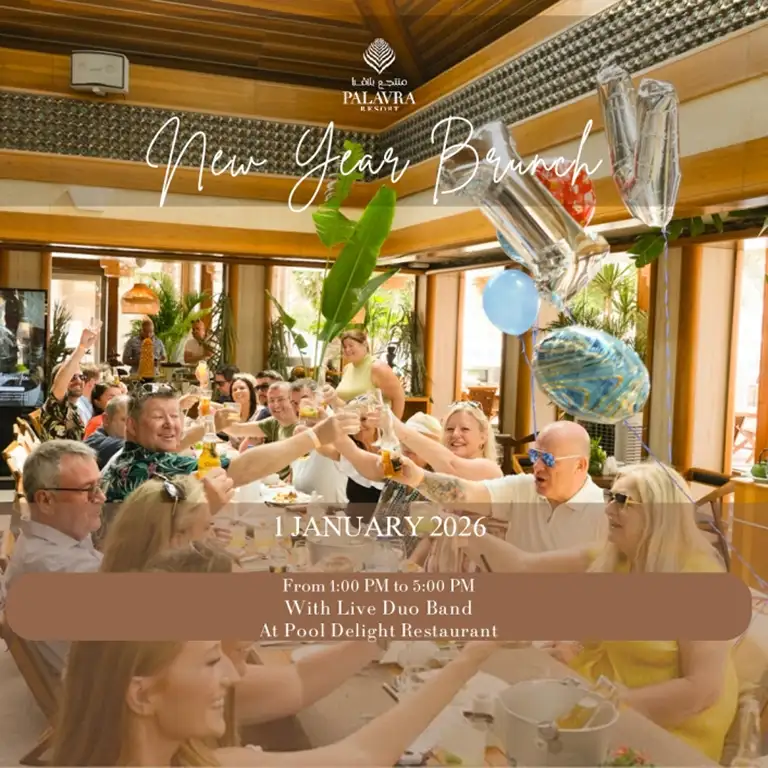 پلاورا ریزورٹ، بحرین میں نئے سال کا برنچ